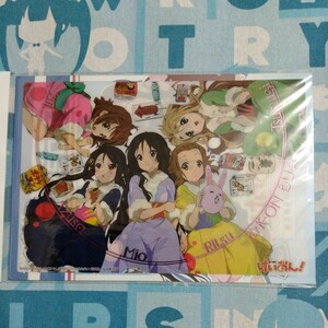 けいおん! K-ON ACTIVITY DIARY 桜高軽音部活動日誌 The BEST ジャンボ カードダス EX ローソン 限定 クリアプレート ライブ衣装 未使用品