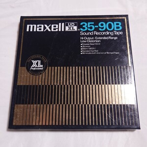 maxell UDXL 35-90B TEAC RE-711 7号 マクセル オープンリールテープ ティアック メタルリール 中古