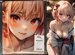 ▲錦木 千束 35085 ▲コスプレ▲タペストリー・超大バスタオル・毛布・ポスター▲超大105×55cm