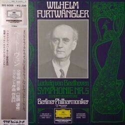 WILHELM FURTWNGLER / SYMPHONIE NR.5 EGMONT-OUVERTRE (LP)