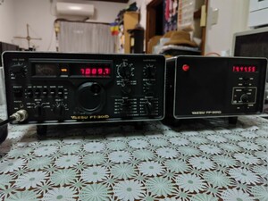 FT-301D YAESU HFトランシーバー 100W機 専用電源付き