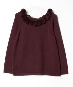 「ALBERTA FERRETTI」 長袖ニット - レッド レディース