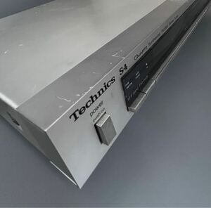 ［Technics ST-S4 QUARTZ Synthesizer FM/AM Stereo Tuner］テクニクス AM/FM ステレオチューナー ST-S4【通電確認済】