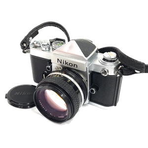 1円 Nikon F2 アイレベル NIKKOR 50mm 1:1.4 一眼レフ フィルムカメラ マニュアルフォーカス