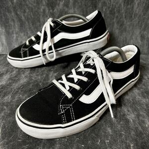 VANS RIPPER バンズ　リッパー スニーカー キャンバス　24.5cm ユニセックス　ブラック　＊82