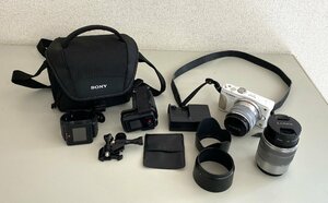 高崎店【中古品】u9-62 LUMIX デジタル一眼カメラ DMC-GF6 ダブルレンズキット G VARIO 14-42mm/F3.5-5.6・45-150mm/F4.0-5.6 RM-LVR1・3