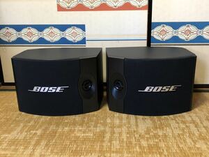 BOSE 301 V SPEAKER スピーカー 美品 動作品 2台 ブラック ボーズ ペア 