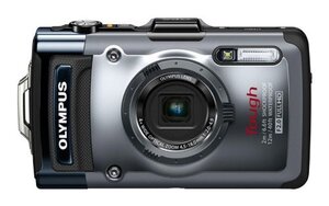 【中古】 OLYMPUS オリンパス デジタルカメラ TG-1 シルバー 12m防水 2m耐落下衝撃 -10℃耐低温 耐