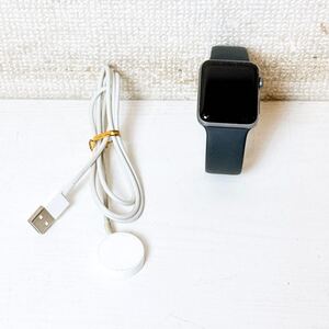 223＊中古 Apple Watch アップルウォッチ Series3 シリーズ3 42mm WR-50M 初期化 動作確認済み＊