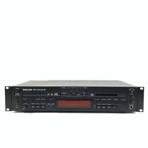 TASCAM MD-CD1MKⅢ タスカム CD/MDデッキ プレーヤー/レコーダー◆簡易検査品