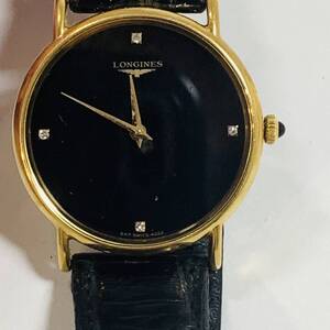 ロンジン LONGINES グランドクラシック 4Pダイヤモンド 腕時計 手巻き メンズ 動作品 USED品 20250203 （YM)