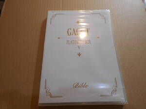 DVD2点で送料無料◆正規版 GACKT PLATINUM BOX V 5 BIBLE 未開封