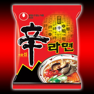 大人気　おススメ　激辛　韓国のソウルフード「辛ラーメン」2食分　全国送料無料21　　2