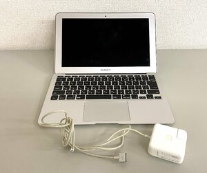 高崎店【中古品】u11-3 Apple アップル MacBook Air A1465 ノートパソコン PC 電源ケーブル付き 初期化・動作確認済み