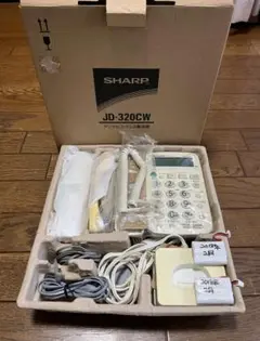 SHARP シャープ　デジタルコードレス電話機　JD-320W