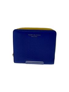 TORY BURCH◆2つ折り財布/レザー/マルチカラー/無地/レディース/100005933