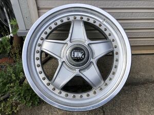 WORK製 E-wing 16x7J off33 pcd114.3 ４穴 未使用品 長期保管品 センターキャップあり　１本のみ