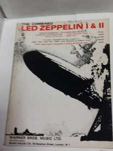 ☆希少◆レッド ツェッペリン 1 2/LED ZEPPELINⅠⅡ/THE COMBINED/ギタースコア/楽譜/洋書☆絶版☆即日発送可能☆送料無料