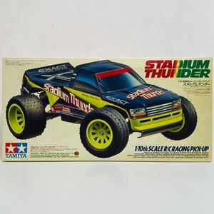 【未組立品】TAMIYA タミヤ 1/10 電動RCレーシングピックアップ STADIUM THUNDER スタジアムサンダー 58181