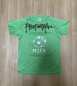 美品★限定 MIFA MIFARA adidas tシャツ　Mr.Children ウカスカジー 桜井和寿　ミスチル　ゲームシャツ グリーン ap bank fes 23