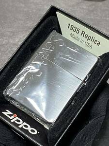 zippo Seven Stars 1935REPLICA 限定品 ブラックチタン 希少モデル 2017年製 ③ 外ヒンジ セブンスター 両面刻印 ケース 保証書 当選通知書