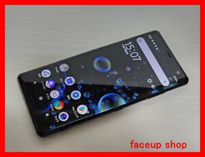 　★【47231WM】 完動品 SoftBank 801SO SONY Xperia XZ3 ブラック 1円 ! 1スタ !