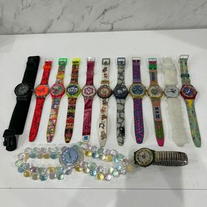 【まとめ売り】SWATCH スウォッチ 13本 腕時計 時計 総柄 カラフル メンズ レディース ジャンク品