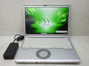 ☆1円☆第8世代☆CF-SV7HD4VS☆Core i5 1.60GHz/8GB/SSD256GB/累積21110/高解像度/Sマルチ/無線/Bluetooth/カメラ/Office/Win11 DtoD領域☆