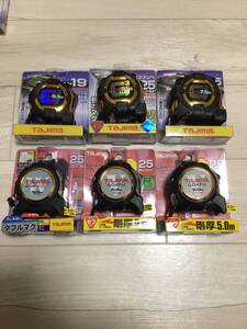 タジマ　Tajima TAJIMA コンベックス スケール メジャー　新品未使用　セットまとめ売り④