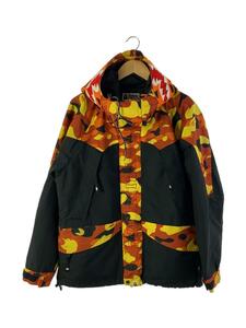 A BATHING APE◆マウンテンパーカ/L/ナイロン/ORN/カモフラ/001HJE801009X