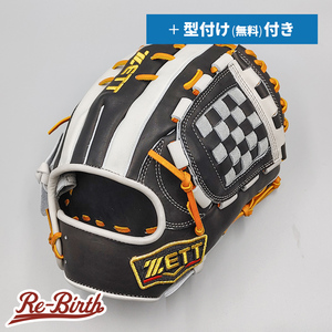 【新品】 ゼット 軟式グローブ / 内野手用 無料型付け (ZETT グラブ)[NE898]