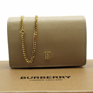 バーバリー BURBERRY コインケース カードケース レザー ベージュ t19316a