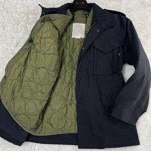 希少 ALPHA INDUSTRIES アルファインダストリーズ フィールドジャケット M-65 ライナー付 米軍 ミリタリー オーバーサイズ ビンテージ