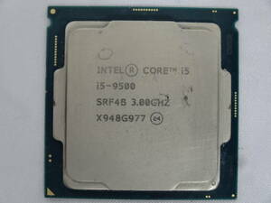 ★Intel / CPU Core i5-9500 3.00GHz 起動確認済★