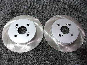 ★未使用!★NCP131 ヴィッツ RS DIXCEL ディクセル リア リヤ ブレーキローター 254mm 左右 3159078 NCP91 等 / 4KR10-206