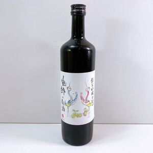 157【未開栓】鶴齢の梅酒 純米吟醸仕込み 720ml リキュール 青木酒造株式会社 清酒 梅 糖類 9〜10%未満 古酒 現状品