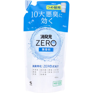 【まとめ買う】消臭元 ZERO 無香料 詰替用 400mL×12個セット