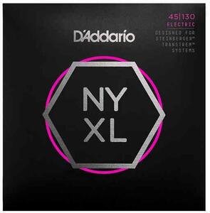 ★D’Addario NYXLS45130 Steinberger用 ダブル・ボールエンド ロングスケール 5弦ベース弦 1セット★新品/メール便