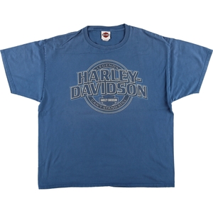 古着 ハーレーダビッドソン Harley-Davidson モーターサイクル バイクTシャツ メンズXL相当 /eaa437482