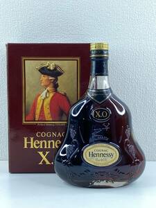 【FS58】未開栓　ヘネシー / HENNESSY　XO　700ml 　40%　金キャップ・クリアボトル　ブランデー　コニャック　古酒