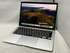 １円スタート！！ Apple MacBook Air A2337 (M1, 2020) シルバー 訳あり品 [Nmc]