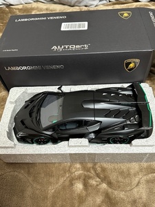 【中古美品】AUTOart オートアート★1/18★ランボルギーニ ヴェネーノ★マット・ブラック