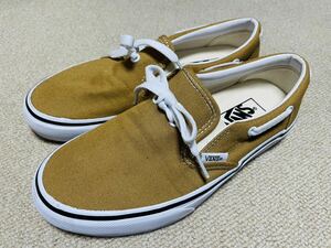 VANS ヴァンズ　ベージュ　23.5cm 美品