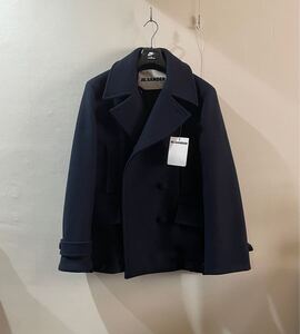 Jil sander ジルサンダー Pコート ダッフルコート ジャケット ウール ブラック