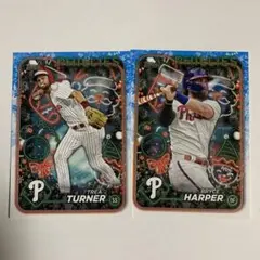 topps holiday ハーパー　ターナー　sp