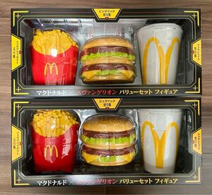 ☆新品未開封☆マクドナルド フィギュア マック エヴァンゲリオン バリューセット　2個セット