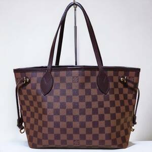 1円スタート 美品 ルイヴィトン ネヴァーフルPM N51109 トートバッグ レディース Louis Vuitton Neverfull PM N51109 Tote Bag Ladies