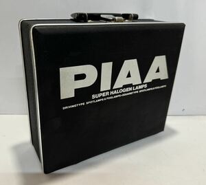 PIAA RACING SPORTS ピア カセットケース 小物入れ 昭和レトロ 当時物 ビンテージ アタッシュケース DVD CD ジュエリーボックス 装飾BOX 