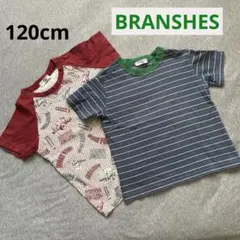 男の子 キッズ 120cm ブランシェス 半袖 Tシャツ 夏 夏服 2枚セット