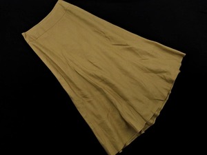 SCAPA スキャパ リネン100% ロング スカート size38/ベージュ ■◇ ☆ ela9 レディース